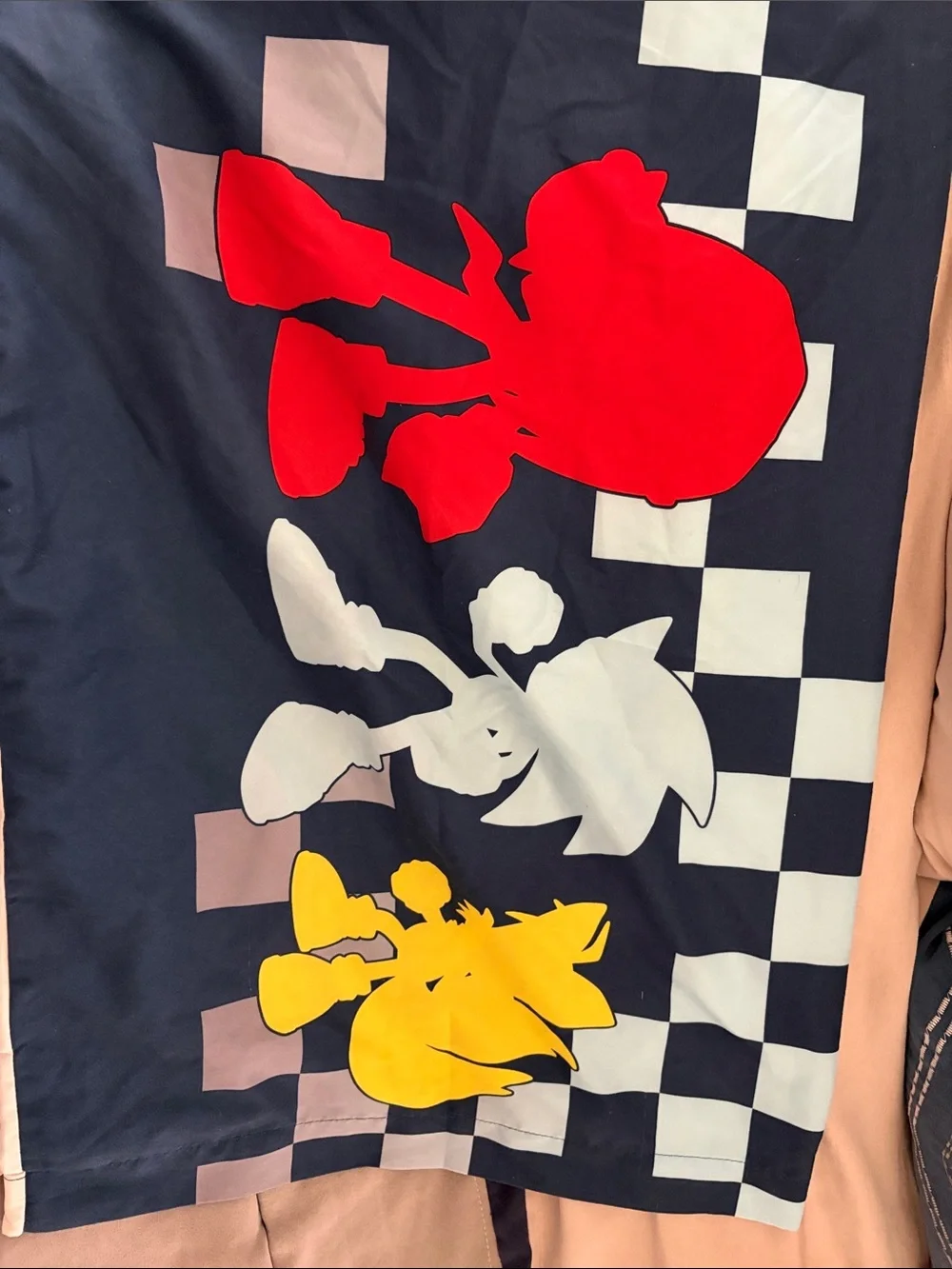 Sonic and Friends Navy Blue Kids Comforter